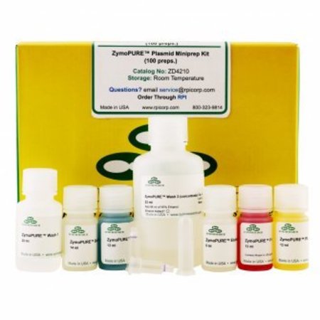 ZYMO RESEARCH ZymoPURE Plasmid Miniprep Kit, 100 Preps ZD4210